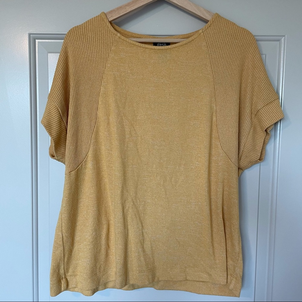 Yellow Bobeau Top
